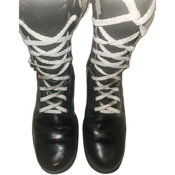 Vintage 1977 Genesco CIC Black Military Combat Boots Size 11.5 R main image 8